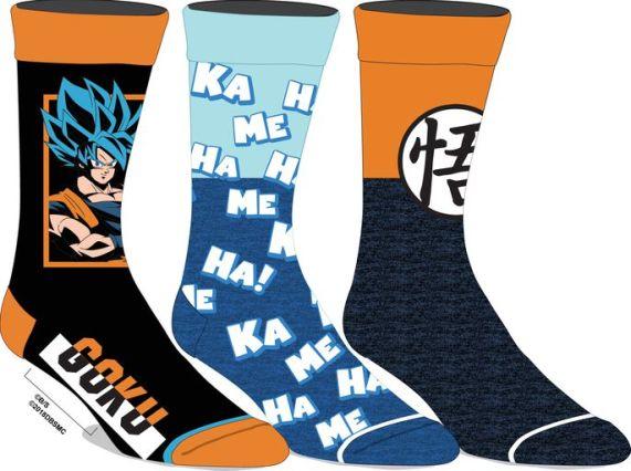 Dragon Ball Z - 3 Package Socks