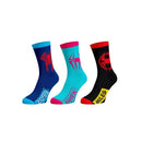 Marvel Spider-Man Multi Character Mens Crew Socks