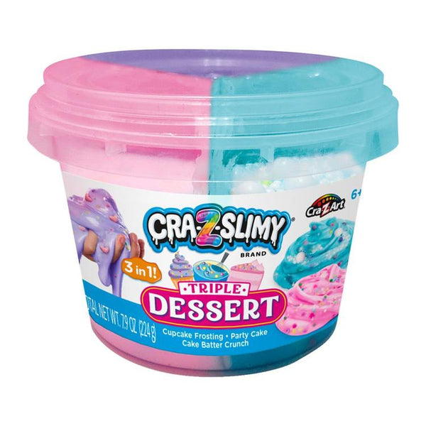 Cra-Z-Slimy Triple Dessert Jars