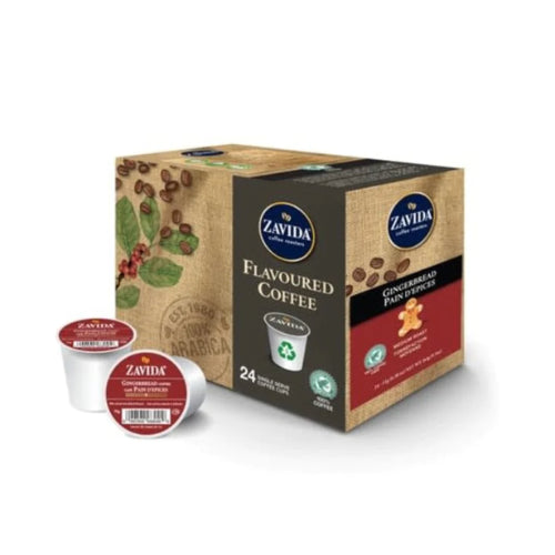 Zavida-Gingerbread Single Serve Coffee 24 Pack