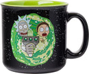 Rick and Morty Ram Portal Floor Ceramic Camper Mug, 20 Oz