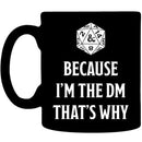 Dungeons & Dragons Jumbo Mug – I’m the DM, 20oz