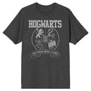Harry Potter Hogwarts Draco "Dormiens Nunquam Titillandus" Charchoal Heather T-shirt (small)