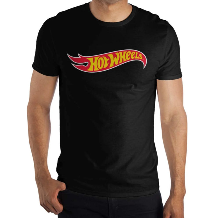 Hot Wheels Logo Black T-shirt (small)