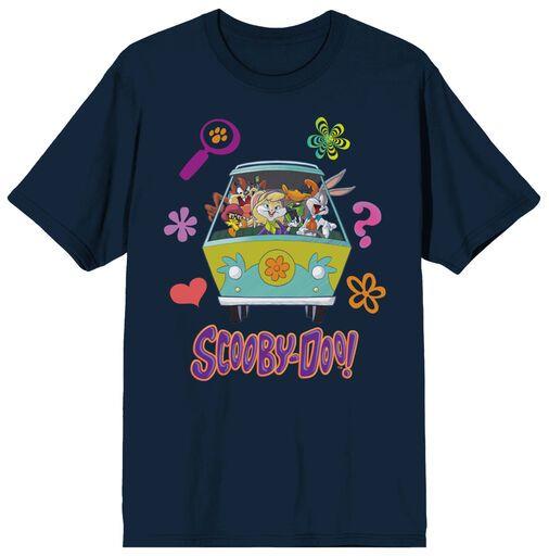 Scooby-doo X Looney Tune Mashup Navy T-shirt (small)