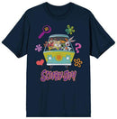 Scooby-doo X Looney Tune Mashup Navy T-shirt (large)