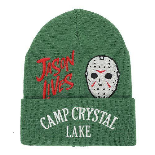 Friday the 23th Jason Lives Camp Crystal Lake Beanie