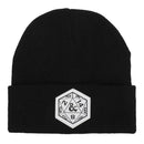 Dungeons & Dragons Woven Label Black Beanie