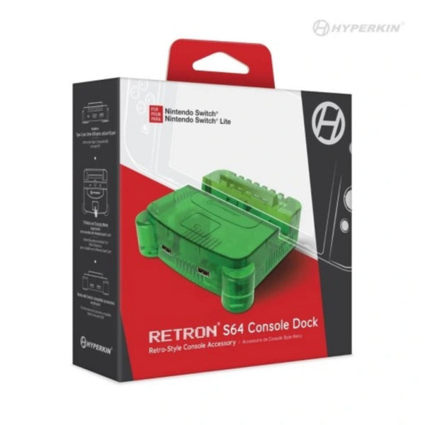 Retron S64 Console Dock for Nintendo Switch/ Nintendo Switch OLED [Hyperkin]