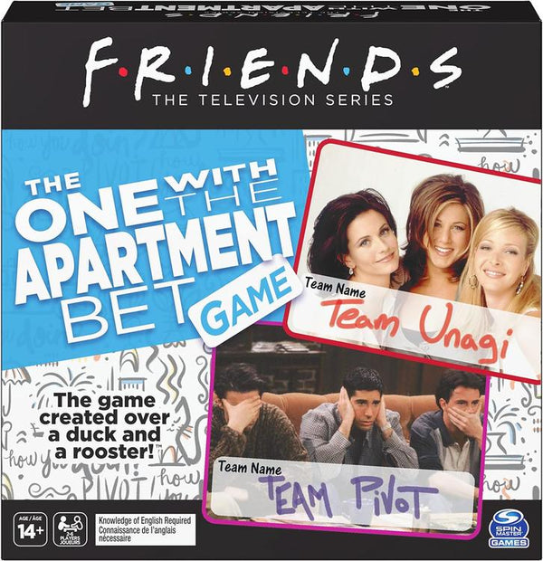 Friends TV Show The One with The Apartment Bet Party Game