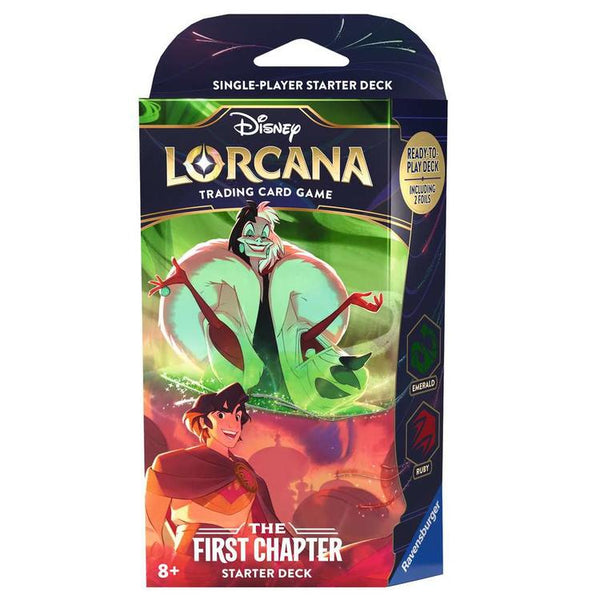 Disney Lorcana: The First Chapter Starter Set - Ruby & Emerald