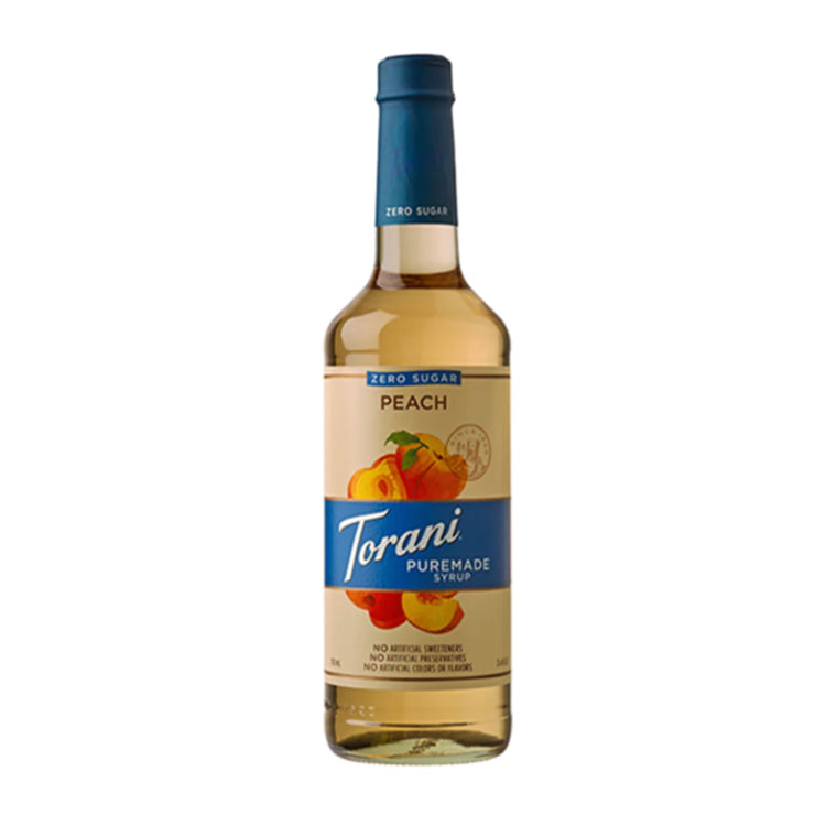 Torani-Puremade Zero Sugar Peach Syrup, 750ml